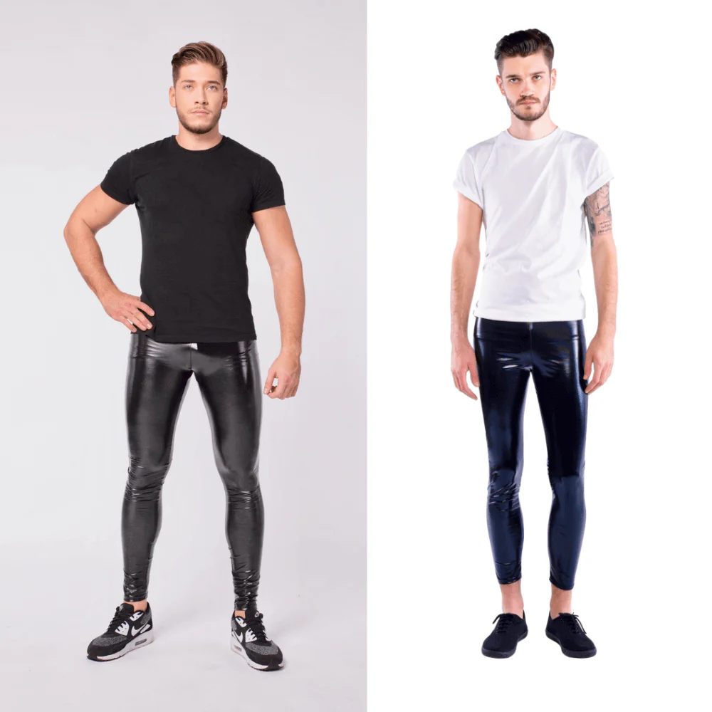 best tops to wear with leather leggings men