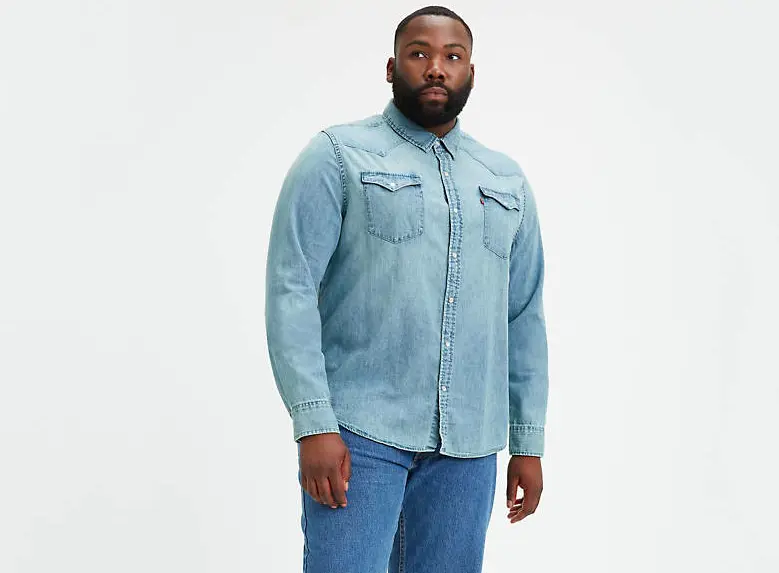 plus size going out tops men