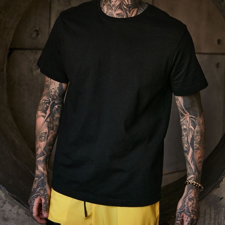 black tees men